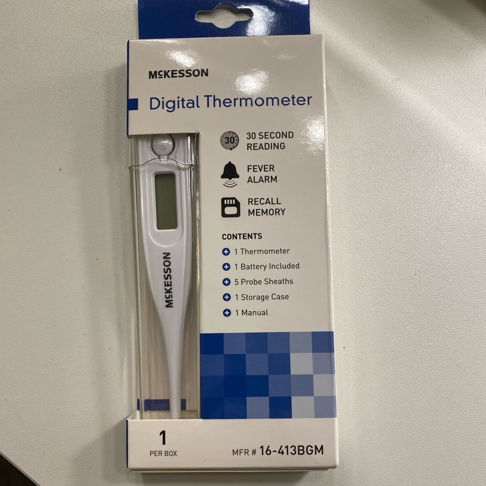 New in box McKesson digital thermometer